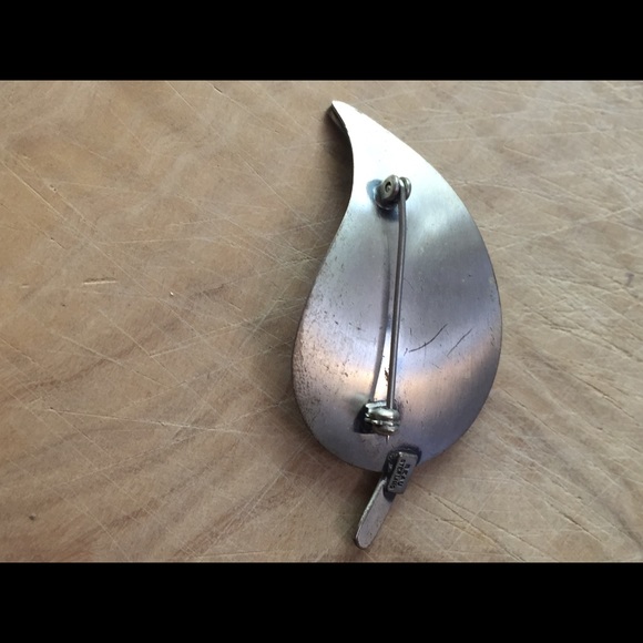 Vintage Beau sterling Silver brooch - Picture 4 of 5